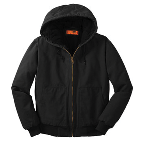 CornerStone® Washed Duck Cloth Insulated Hooded Work Jacket ...
